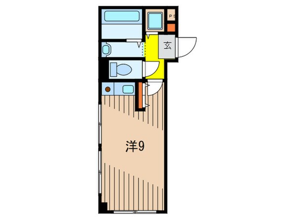 パルティールの物件間取画像